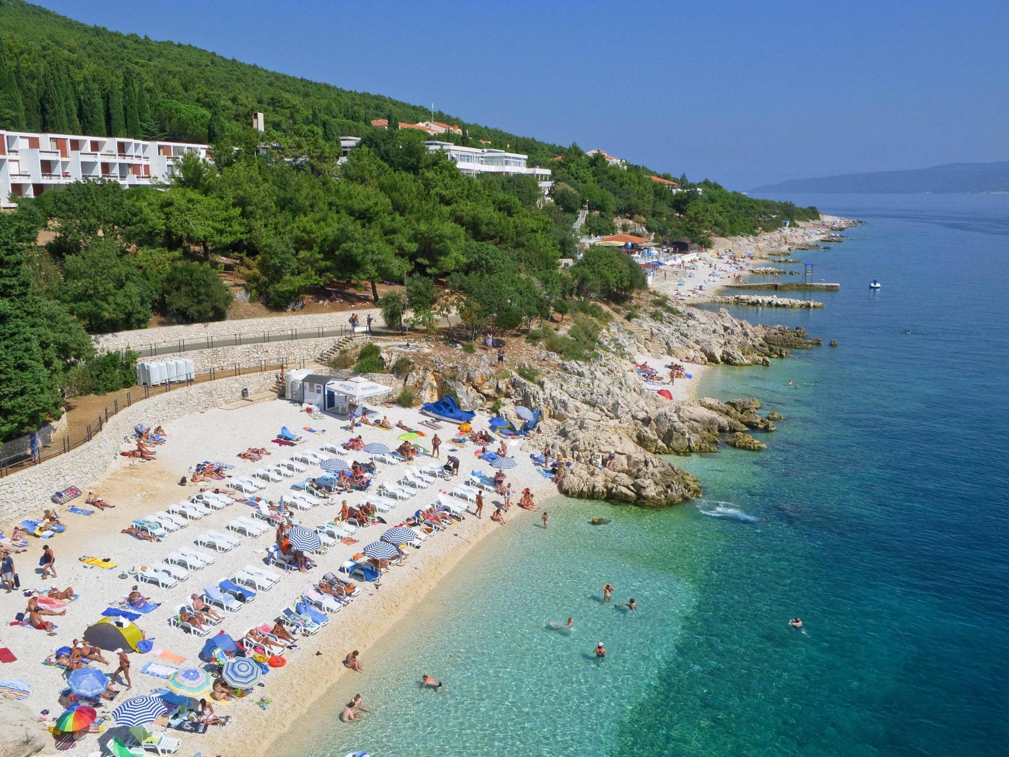 Sunny Rabac By Valamar Exterior foto